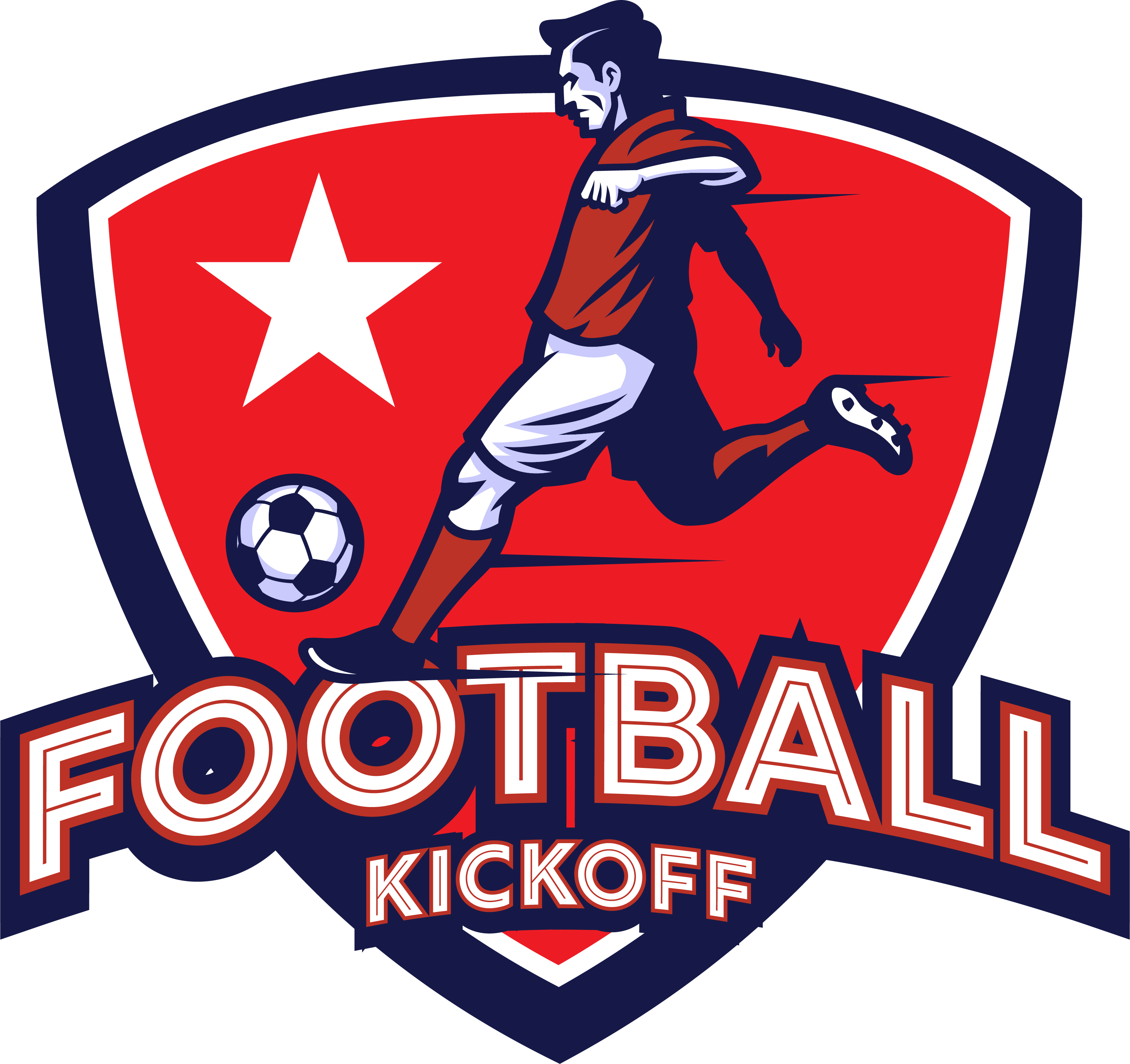 soccer football academy logo